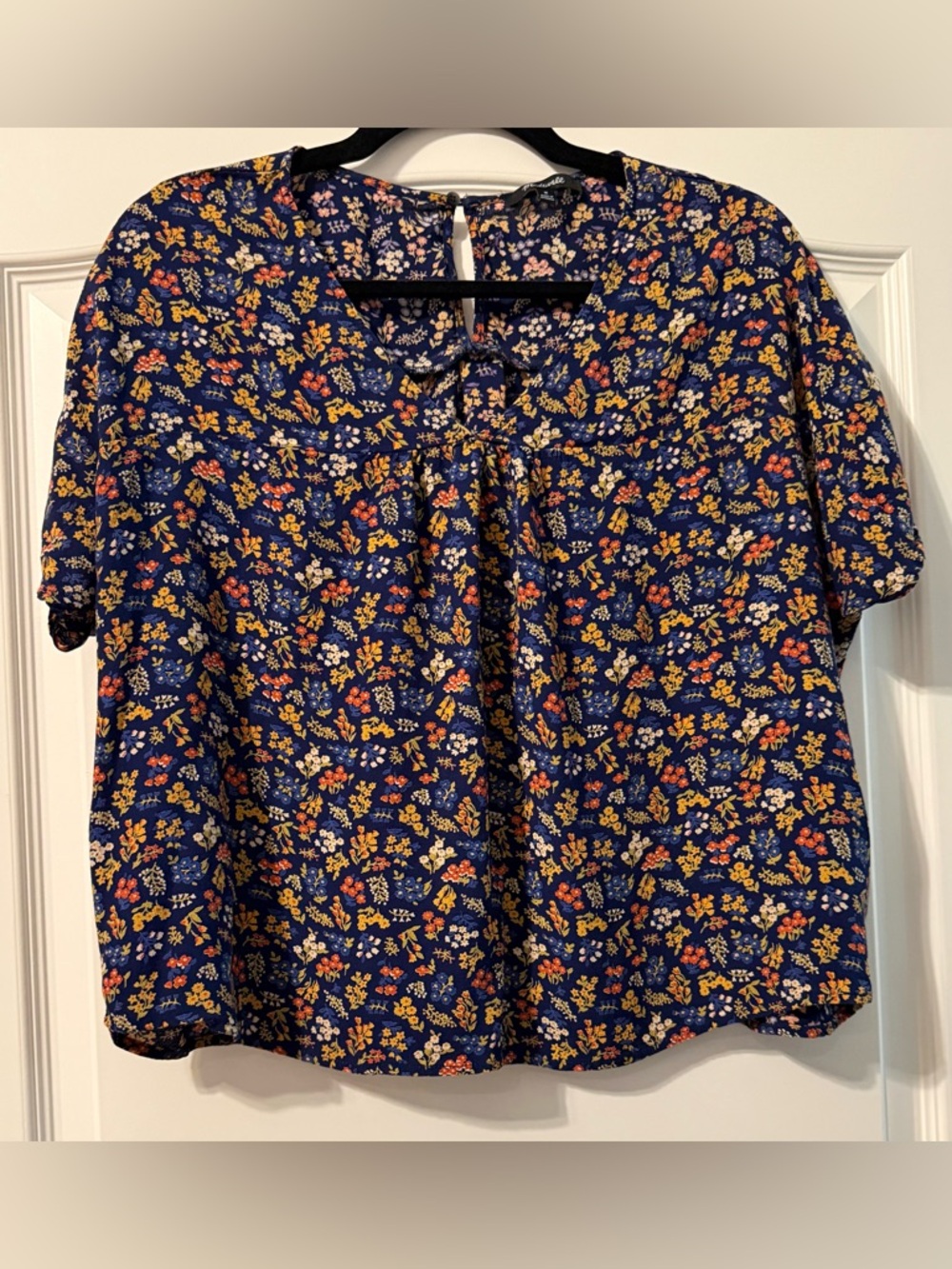 Madewell Rhyme Top - Spruce Bloom